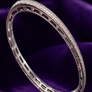 Diamond Eternity Bangle Set
